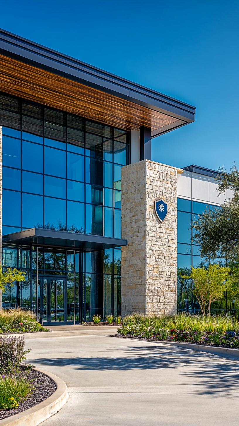 Commercial Property Insurance — Secure Your Business Assets Smiling Texas family next to their SUV with a suburban neighborhood in the background